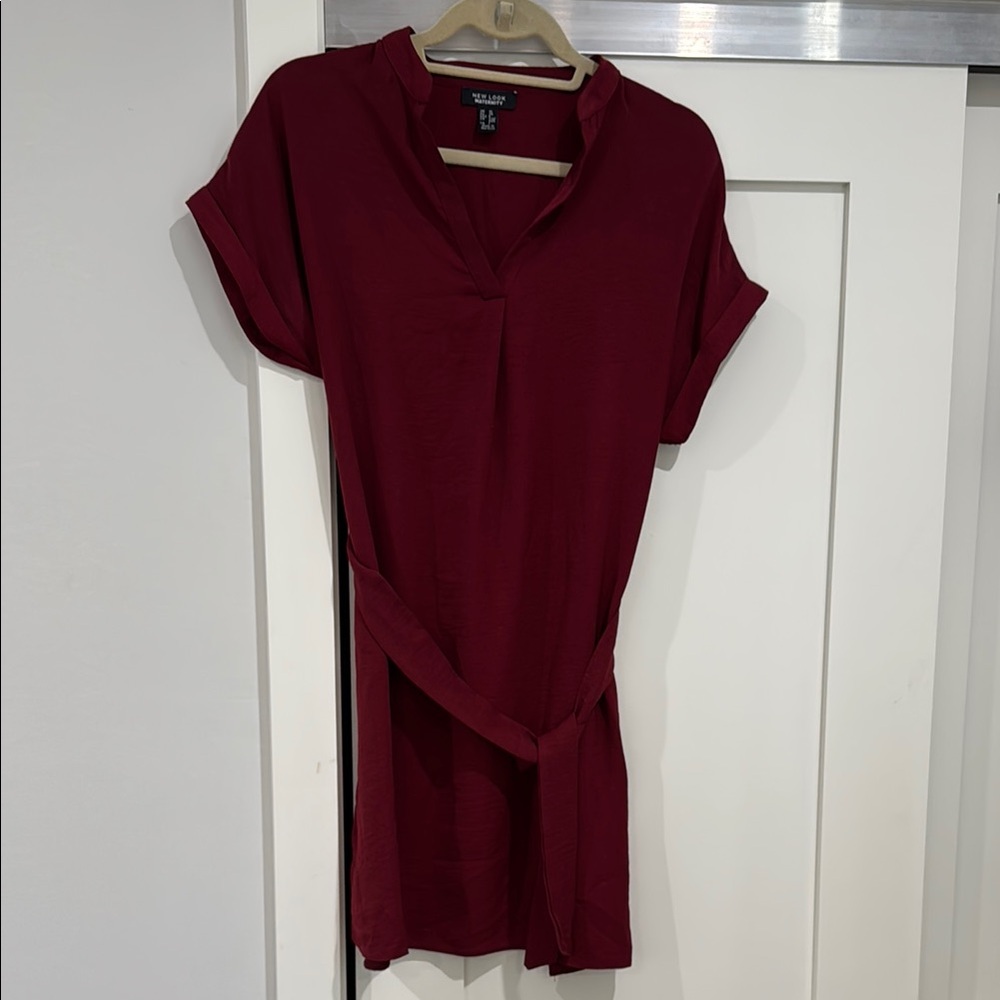Maroon Women's Maternity Tunic